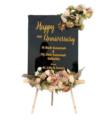 Papan Bunga Akrilik Binangun